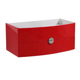 Fresca Energia 36" Red Modern Bathroom Cabinet