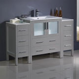 Fresca Torino 54" Modern Bathroom Cabinets w/ Integrated Sink