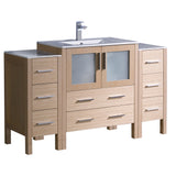 Fresca Torino 54" Modern Bathroom Cabinets w/ Integrated Sink