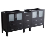 Fresca Torino 72" Espresso Modern Bathroom Cabinets