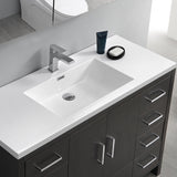 Fresca Imperia 48" Dark Gray Oak Free Standing Modern Bathroom Vanity FVN9448DGO