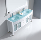 Ava 63" Double Bathroom Vanity