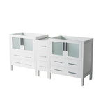 Fresca Torino 72" White Modern Bathroom Cabinets